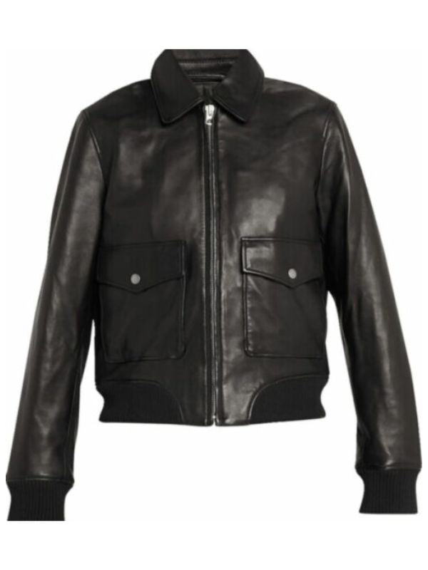 Daniela Vargas Dessen Dark Matter Leather Jacket