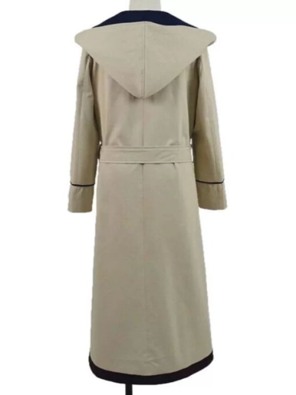 Jodie Whittaker Hooded Coat