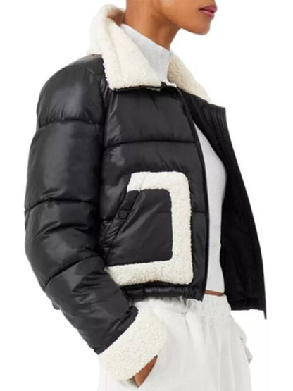 Kristen Bouchard Shearling Puffer Jacket