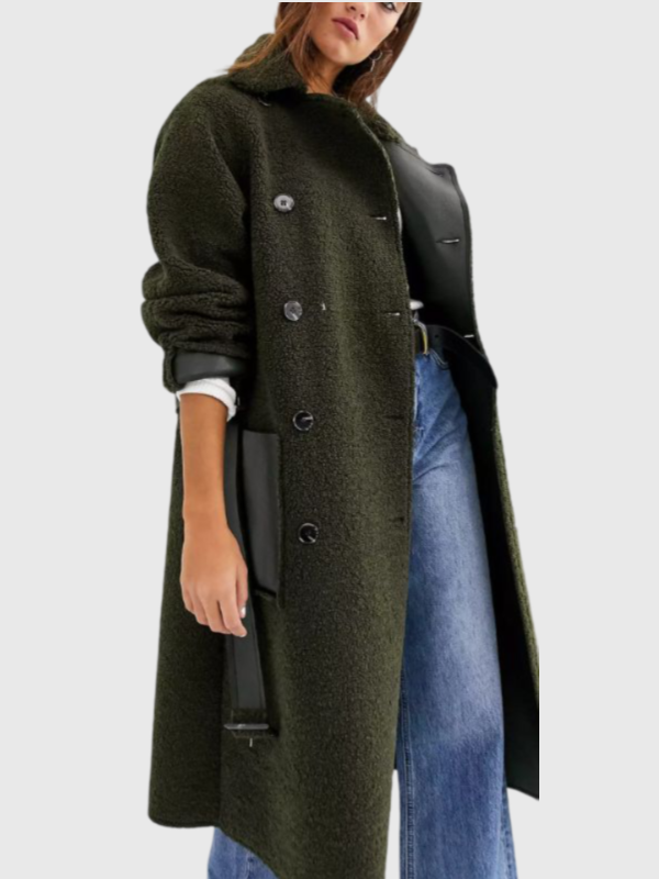 Queenie S01 Shearling Coat