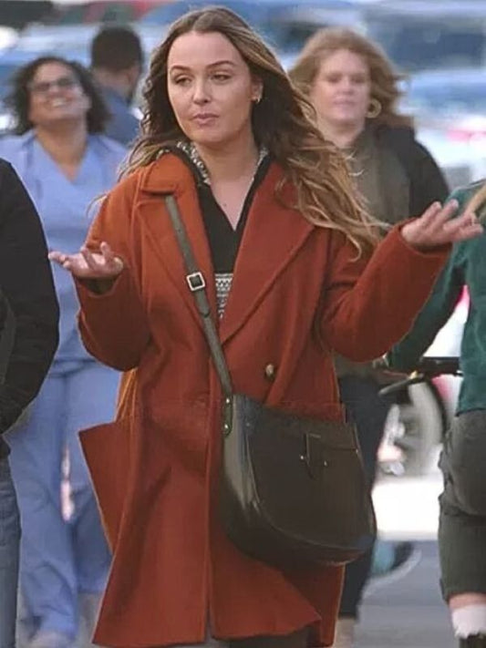 Greys Anatomy Jo Wilson Orange Coat