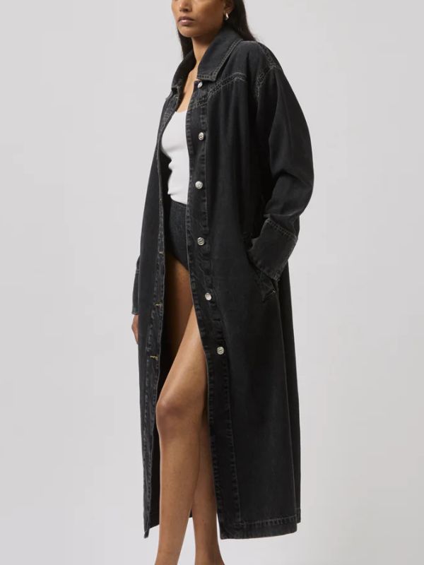 Dionne Brown Queenie Denim Coat