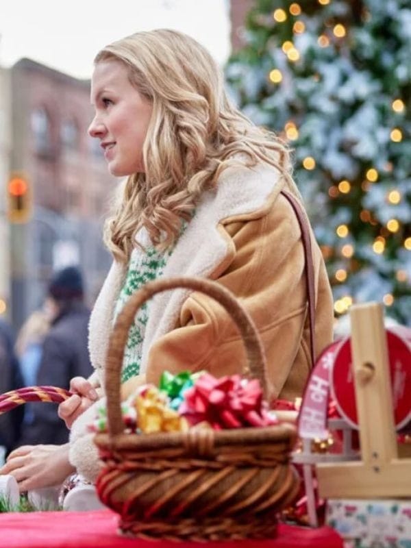 Violette A Carol for Two Brown Shearling Jacket