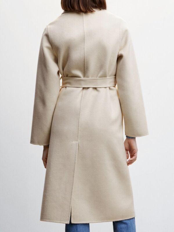 Watson 2025 Beige Wool Trench Coat