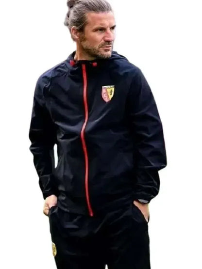 Yannick Cahuzac RC Lens Black Hooded Track Jacket