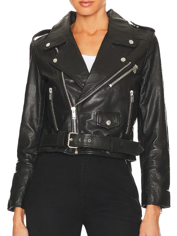 Yellowjackets S03 Christina Ricci Leather Biker Jacket