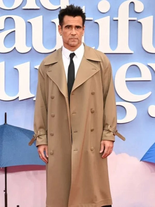 A Big Bold Beautiful Journey Colin Farrell Long Coat
