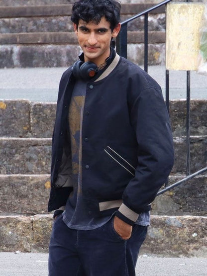 Zain Iqbal A Good Girls Guide To Murder S01 Ravi Singh Bomber Jacket