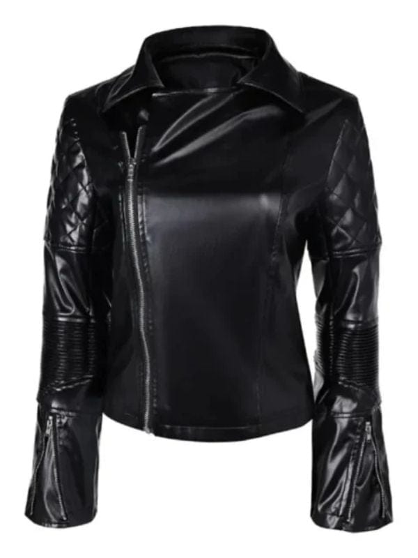 A Mad Max Saga Anya Taylor-Joy Black Leather Jacket A Mad Max Saga Anya Taylor-Joy Black Leather Jacket