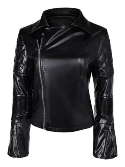 A Mad Max Saga Anya Taylor-Joy Black Leather Jacket A Mad Max Saga Anya Taylor-Joy Black Leather Jacket