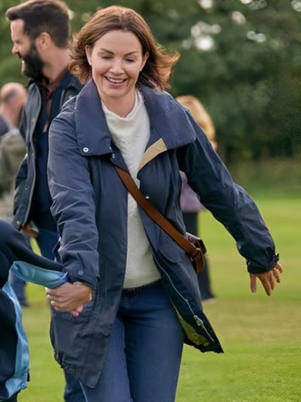 A Scottish Love Scheme 2024 Erica Durance Blue Jacket