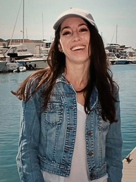 A Toxic Love Story 2026 Michelle Hadley Denim Jacket