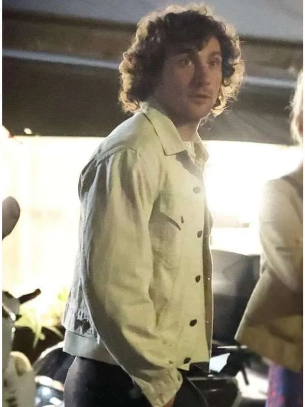 Aaron Taylor-Johnson 2026 White Jacket