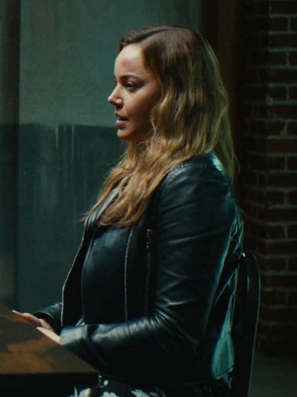 Abbie Cornish Detained 2024 Black Jacket