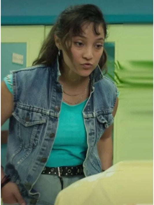 Acapulco S04 Regina Reynoso Denim Vest