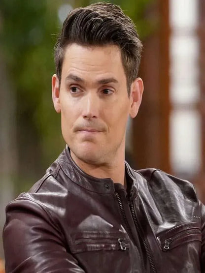 Adam Newman The Young And The Restless Leather Jacket