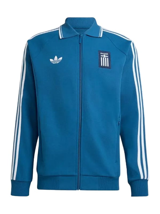 Adidas Greece 2026 Away Anthem Jacket Blue