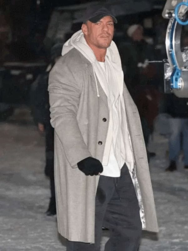 Alan Ritchson The Man with the Bag 2025 Coat
