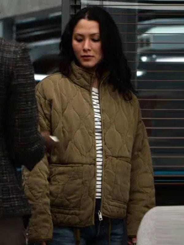 Alert Missing Persons Unit S03 Fivel Stewart Quilted Jacket Alert Missing Persons Unit S03 Fivel Stewart Quilted Jacket
