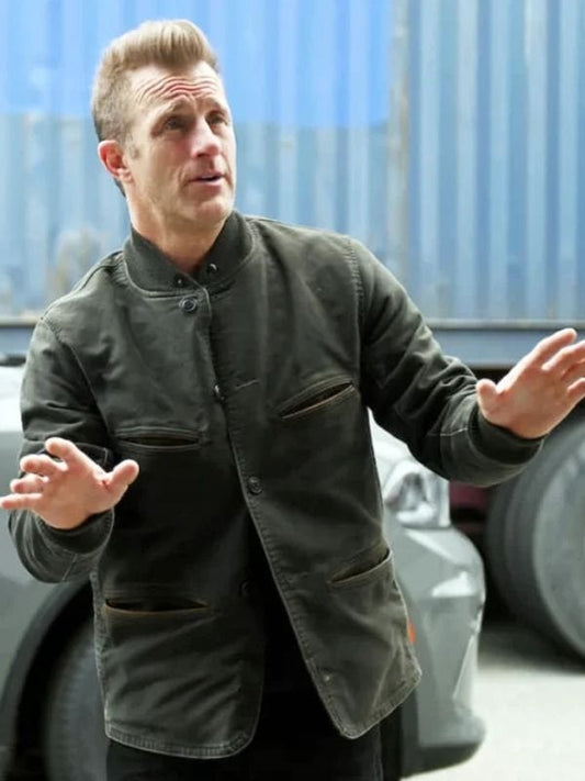 Alert Missing Persons Unit S03 Jason Grant Bomber Jacket Alert Missing Persons Unit S03 Jason Grant Bomber Jacket