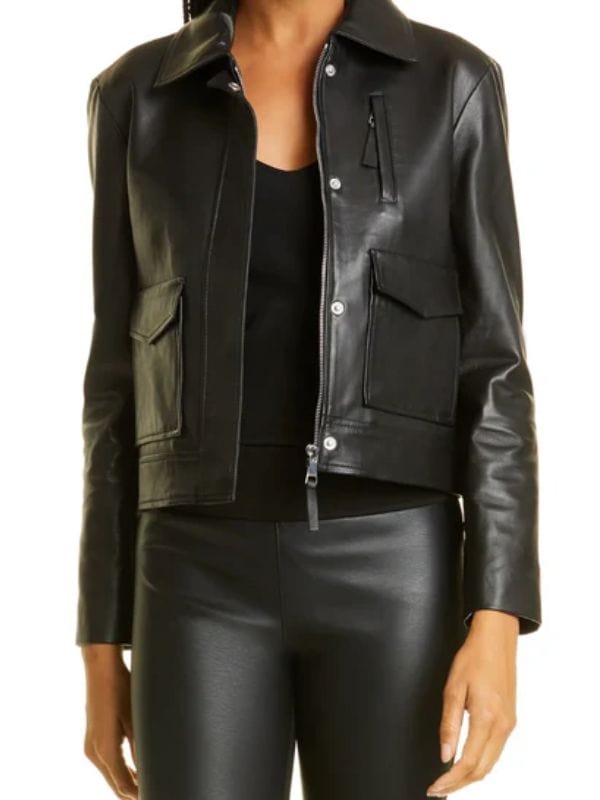 Alert Missing Persons Unit S03 Wayne Pascal Leather Jacket