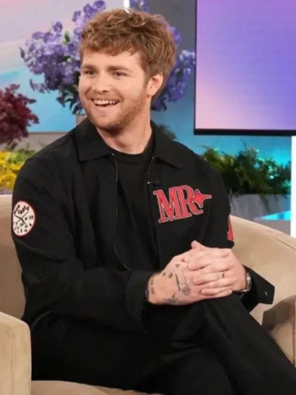 Alex Warren The Jennifer Hudson Show S04 Black Jacket