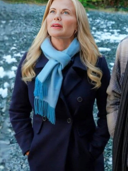 Alison Sweeney This Time Each Year 2024 Blue Coat