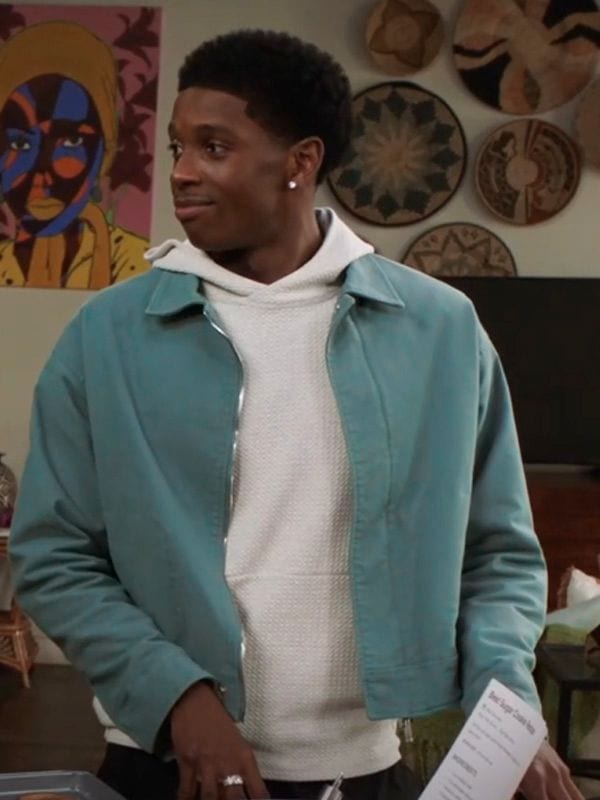 All American Homecoming S03 Lando Green Jacket All American Homecoming S03 Lando Green Jacket
