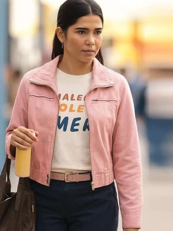 All Her Fault S01 Ana Garcia Pink Jacket