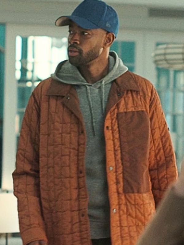 All Her Fault S01 Colin Dobbs Quilted Jacket