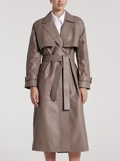 All Her Fault S01 Jenny Kaminski Leather Coat