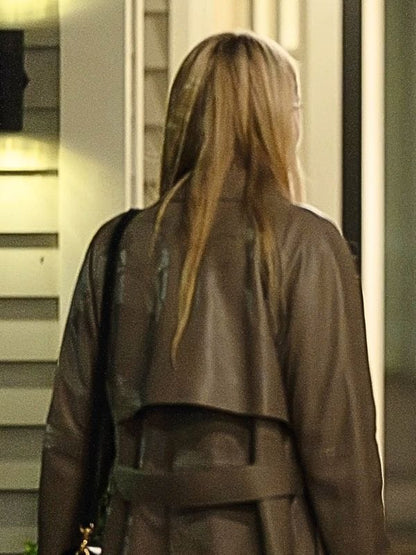 All Her Fault S01 Jenny Kaminski Leather Coat