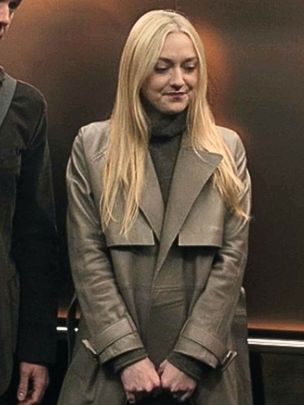 All Her Fault S01 Jenny Kaminski Leather Coat