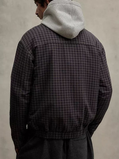 Amandaland S01 Samuel Anderson Checked Jacket