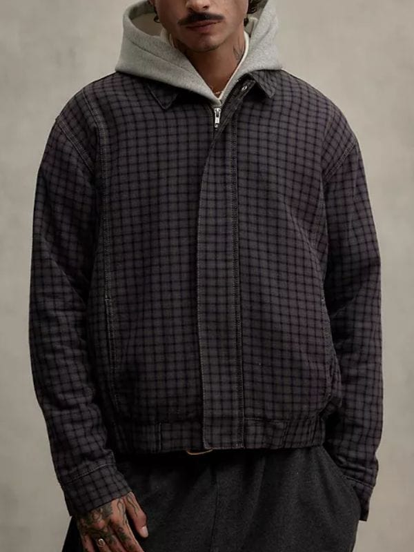 Amandaland S01 Samuel Anderson Checked Jacket