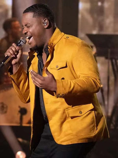 American Idol S23 Daniel Stallworth Yellow Jacket
