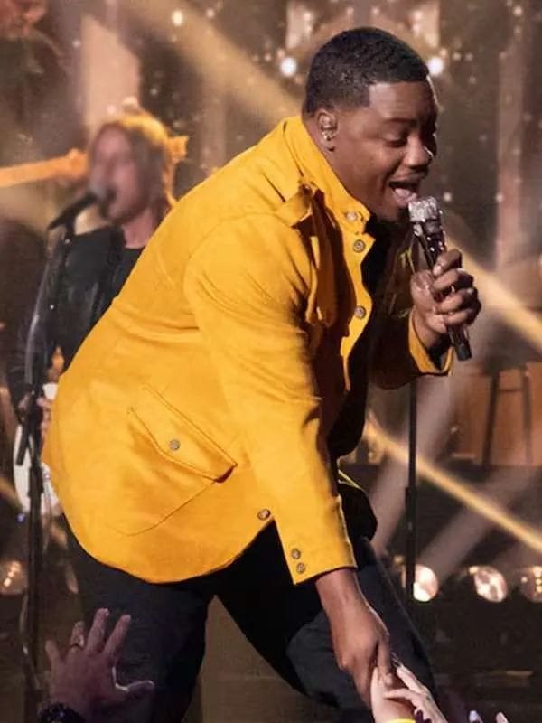 American Idol S23 Daniel Stallworth Yellow Jacket