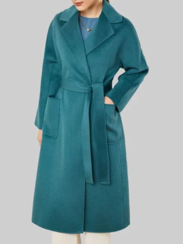 Another Simple Favor Anna Kendrick Wool Coat Another Simple Favor Anna Kendrick Wool Coat