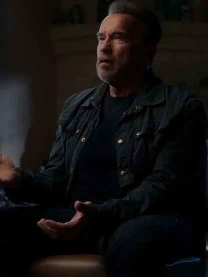 Arnold Schwarzenegger Black Jacket