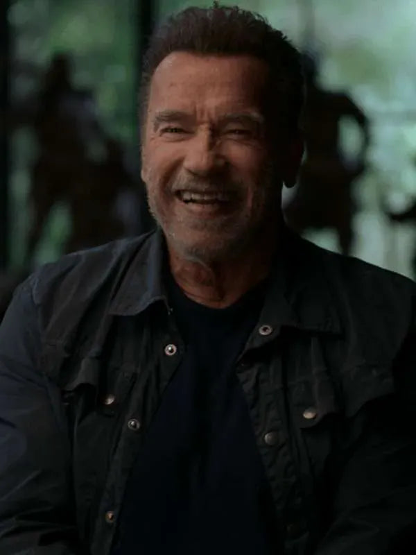 Arnold Schwarzenegger Black Jacket