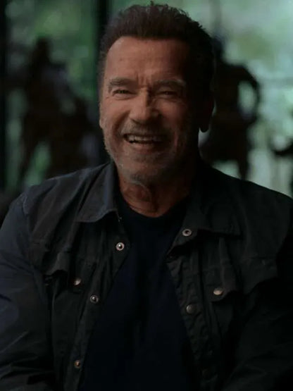 Arnold Schwarzenegger Black Jacket