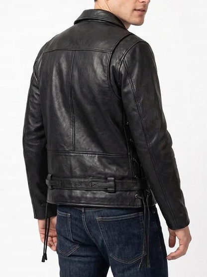 Arnold Terminator 2 Judgment Day Leather Jacket