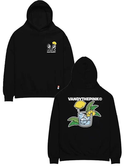 Ateez X Vandi The Pink Lemon Drop Hoodie Black