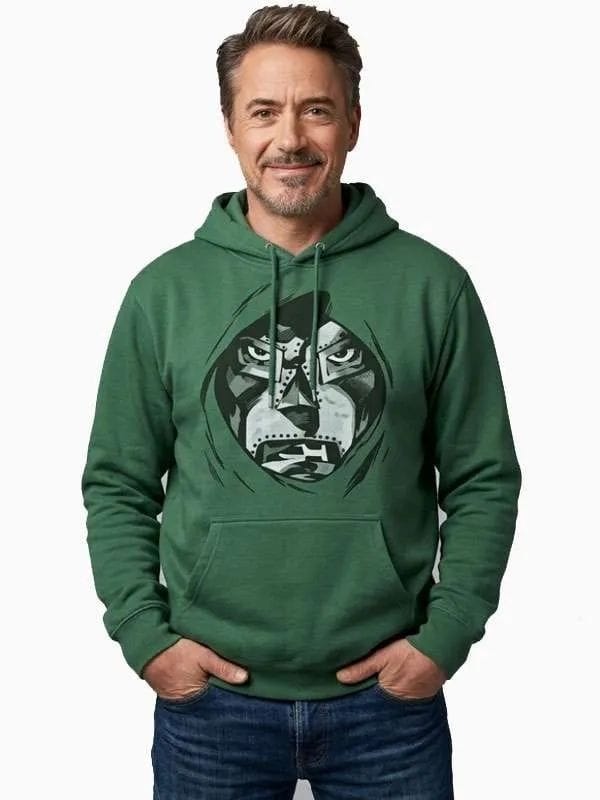 Avengers Doomsday 2026 Robert Downey Jr Green Hoodie