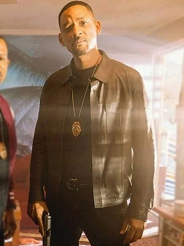 Bad Boys Ride or Die Mike Lowrey Black Leather Jacket Bad Boys Ride or Die Mike Lowrey Black Leather Jacket