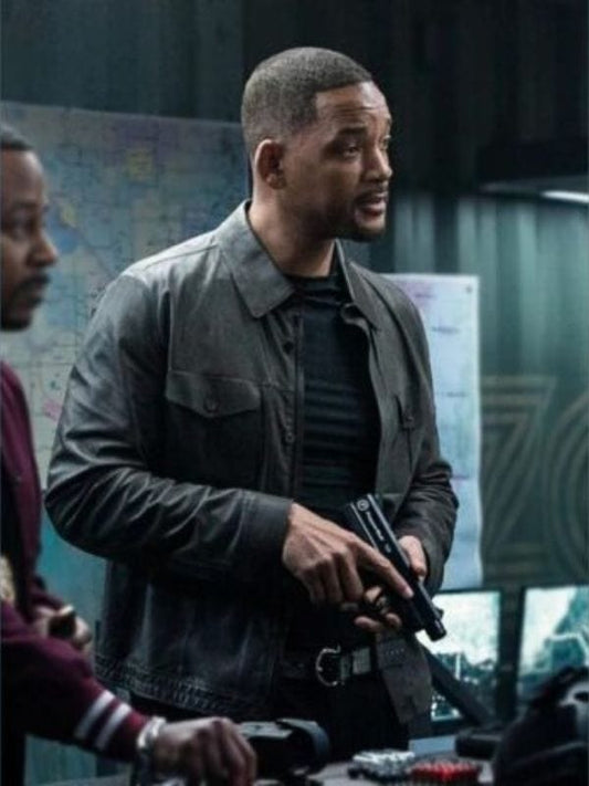 Bad Boys Ride or Die Mike Lowrey Black Leather Jacket Bad Boys Ride or Die Mike Lowrey Black Leather Jacket