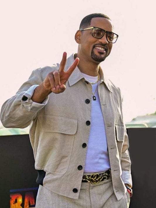 Bad Boys Ride Or Die Will Smith Cotton Jacket Bad Boys Ride Or Die Will Smith Cotton Jacket