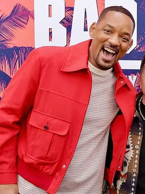Bad Boys Ride or Die Will Smith Red Jacket Bad Boys Ride or Die Will Smith Red Jacket