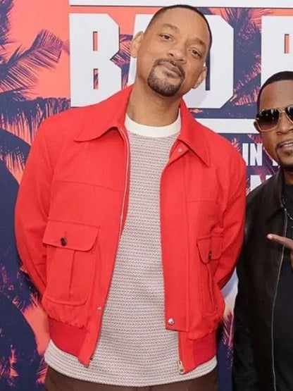 Bad Boys Ride or Die Will Smith Red Jacket Bad Boys Ride or Die Will Smith Red Jacket