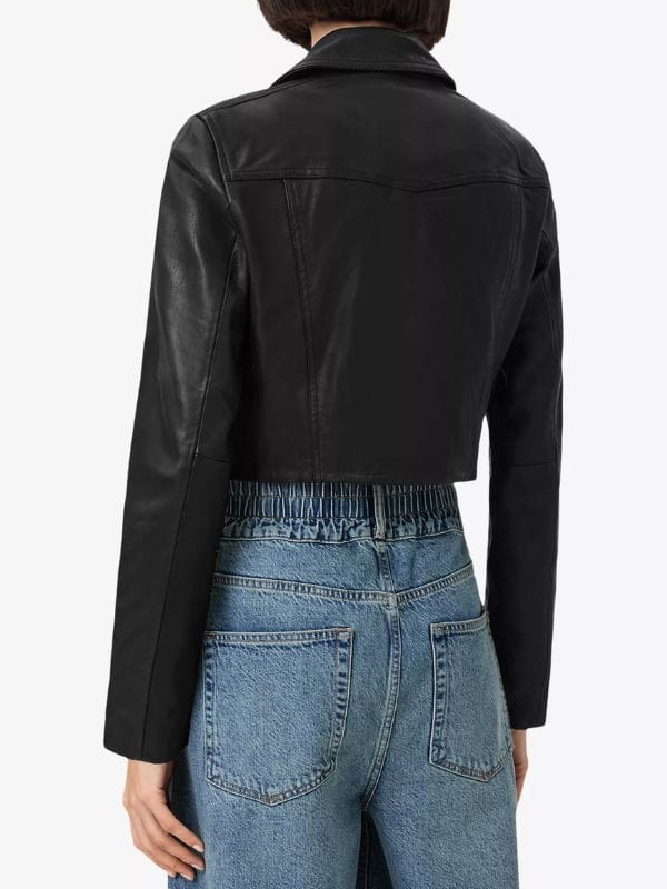 Ballard S01 Samira Parker Black Leather Jacket